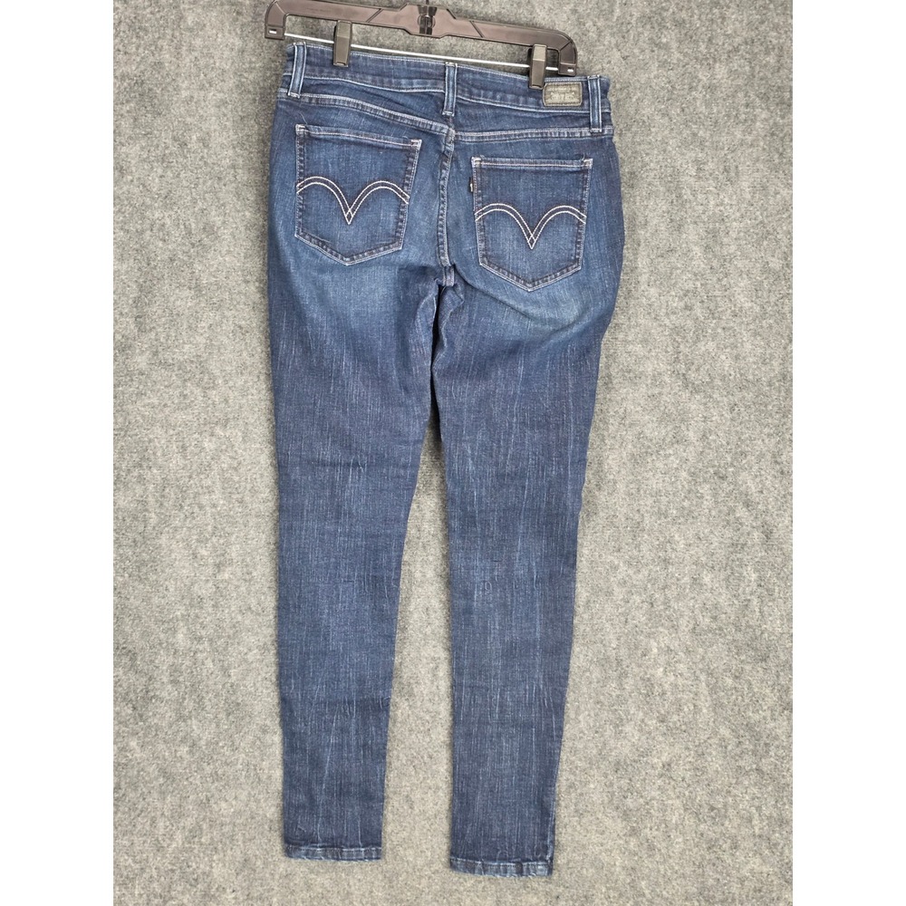 Levi's 535 Legging Jeans Women's Size 11 Dark Wash Denim‎ Stretch Comfort Fit